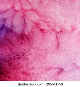 Hand-drawn vector watercolor background