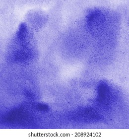 Hand-drawn vector watercolor background