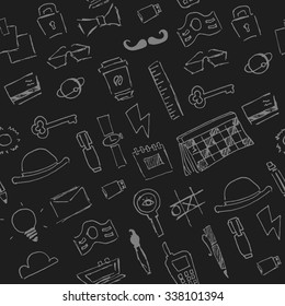 Hand-drawn wallpaper 