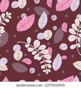 Hand-drawn wallpaper. Amazing fabric abstract background, multicolored flowers, floral illustration, for greeting cards, textiles and digital printing