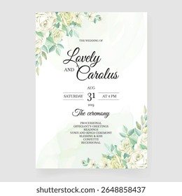 Modelo De Cartão De Convite De Casamento Desenhado À Mão. Ilustrador e designer. Convites de casamento, salvar a data, Convites de aniversário, Convites de vídeo, E-Cards.