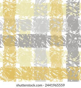 Hand-drawn whimsical textured organic vertical lines and stripes vector seamless pattern. Bright abstract minimalist striped print. 