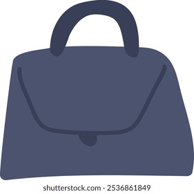 Handdrawn Woman Handbag Vector Illustration