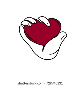 handful love art