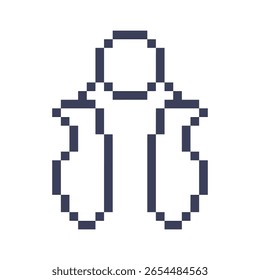 Handgrip Gym Tool Pixel Art