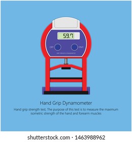 Handgrip Muscle Strength Scale Dynamometer Testing measure therapist grading diagnostic range of motion bone mineral density osteoporosis athletic checkup health muscular power
