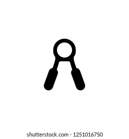 handgrip vector icon. handgrip sign on white background. handgrip icon for web and app