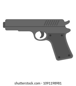 
Handgun commonly named glock
