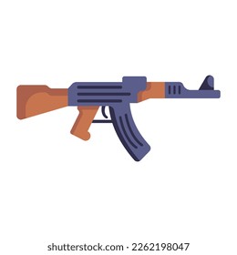 Handgun flat icon with high quality graphics 