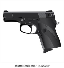 handgun, Pistol vector