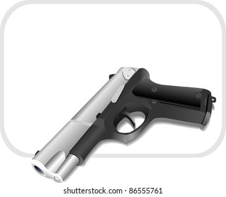 handgun, Pistol vector