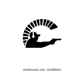 Shooter Logo Images Stock Photos Vectors Shutterstock