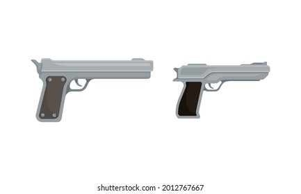 Armas de mano o modelos de pistolas con disparador para el conjunto de vectores de caza