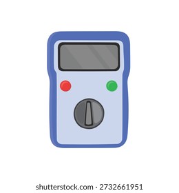 A handheld digital multimeter displayed on a white background with clean minimal lighting and simple styling