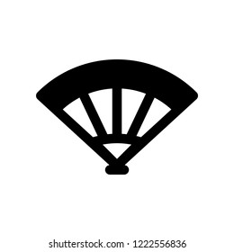 Handheld fan icon, vector illustration. Flat design style. vector handheld fan icon illustration isolated on white background, handheld fan icon Eps10. handheld fan icons graphic design vector symbol.