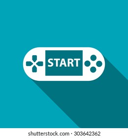 Handheld game console icon