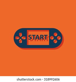 Handheld game console icon