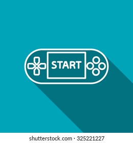 Handheld game console icon