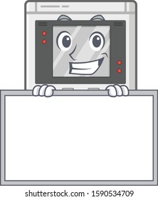 handheld game Scroll cartoon character style grinning with board