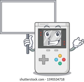 Handheld game Scroll cute cartoon character bring a board