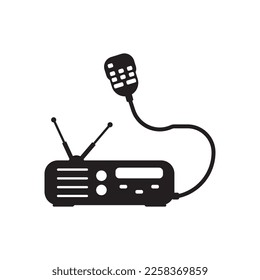 Icono de transceptor de agenda electrónica, plantilla de diseño de ilustración de vector