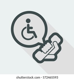 Handicap assistance line