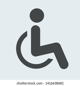 Handicap icon. Symbol . Vector illustration