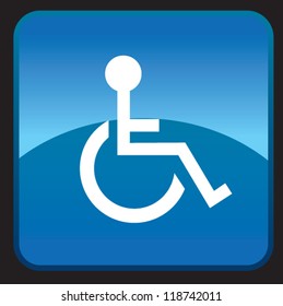Handicap Icon Tablet