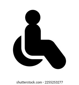 Design-Illustration für Handicap-Symbol