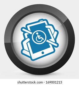 Handicap tablet connection