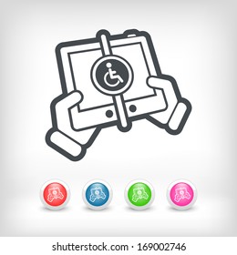 Handicap tablet connection