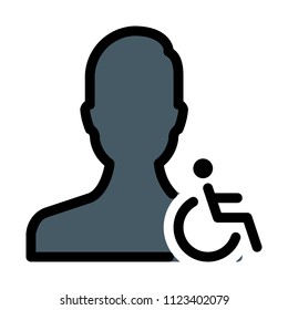 Handicapped User symbol