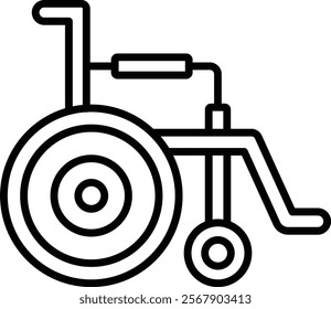 Handicapped vector icon. Can be used for printing, mobile and web applications.