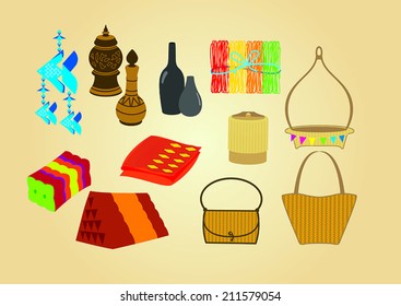 Handicraft Souvenir Products of Thailand