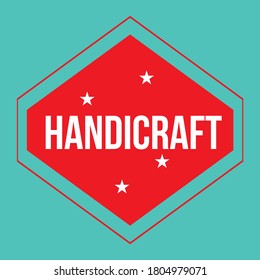 handicraft_logo design is the graphic arts,refers to pre-made images used to illustrate any medium. 