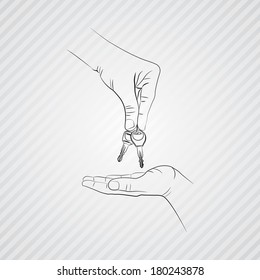 Handing over the keys