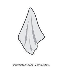 handkerchief icon vector illustration design template