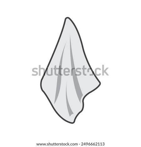 handkerchief icon vector illustration design template