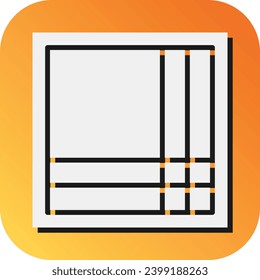 Handkerchief Vector Glyph Gradient Background Icon For Personal And Commercial Use.
