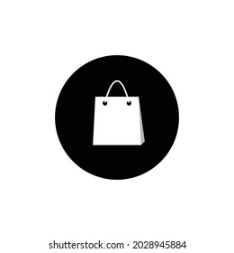 icono de la bolsa de manipular, aislado en fondo blanco.