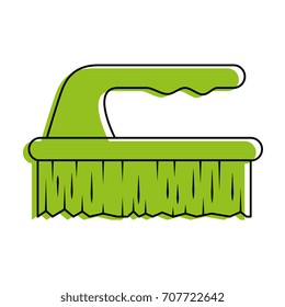 handle brush cleaner icon