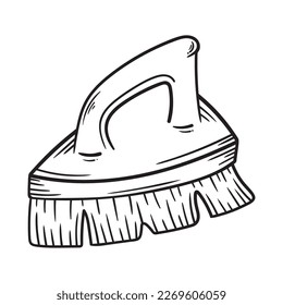 handle brush doodle style icon