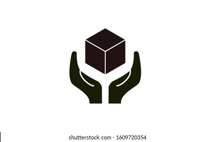 Handle Care Icon Can Used Carton Stock Vector Royalty Free Shutterstock