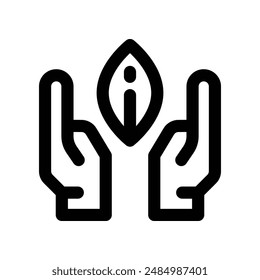 handle with care icon. vector line icon for your website, mobile, presentation, and logo design.
