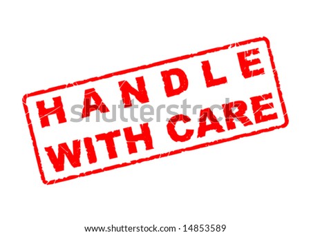 handle with care stamp
