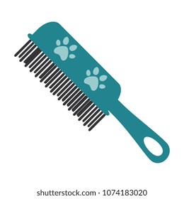 handle cleaning brush isolated icon