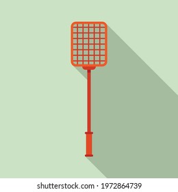 Handle insect stick icon. Flat illustration of Handle insect stick vector icon for web design