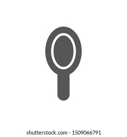 Handle mirror icon isolated on white background. Mirror symbol modern, simple, vector, icon for website design, mobile app, ui. Vector Illustration