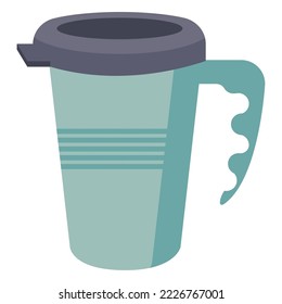 icono de contenedor de plástico reutilizable