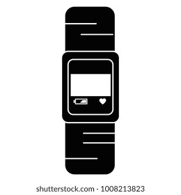 handle time clock isolated icon